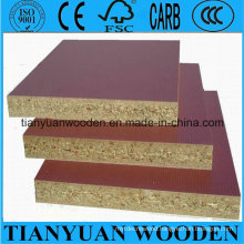 Wood Grain Faced Chip Board/Particle Board